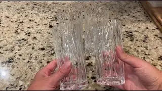 Crystal Highball Glasses Perfect Gift For Cocktail Lovers #cocktails #crystal #glasses