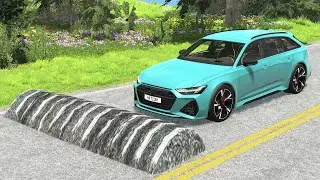 Cars vs Massive Speed Bumps #5 – BeamNG.Drive