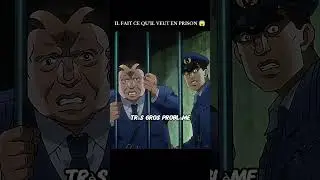 He can get out of prison whenever he wants 🚶‍♂️/JoJo's Bizarre Adventure/