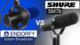 Mikrofon do streamowania i nagrywania / Endorfy Solum Broadcast vs Shure SM7B