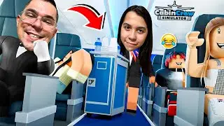 SARAH VIROU AEROMOÇA POR UM DIA ! Sarah de Araújo Games