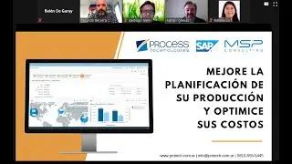 Webinar | Vea la Demo de SAP Integrated Business Planning | Process Technologies
