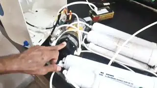 RO water purifier water line diagram