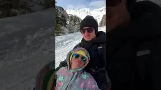 А вы любите кататься на санках 😎 #travel #trending #beauty #swiss #foryou #happy