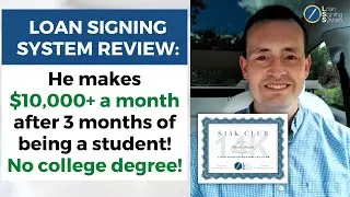 He Makes $10,000+ a Month as a Notary Public Loan Signing Agent! Loan Signing System Review (DMV)