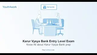 Karur Vysya Bank Recruitment Exam Complete Information | How to apply for KVB | Pattern