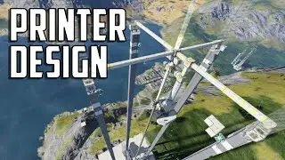 Space Engineers - S2E58 'Designing The Space Elevator's Printer'