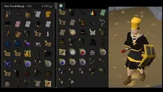 Loot from ~2500 gourmet implings and 100 easy clue scrolls - OSRS 2019