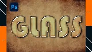 Glass Text Effect in Photoshop | Logo Effect Photoshop Tutorial