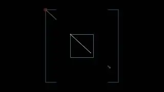 This beautiful fractal appear when I do chaos game with a square  #some3