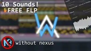Alan Walker Sounds | 10 Free DirectWave Sounds | No External Plugins + FREE FLP