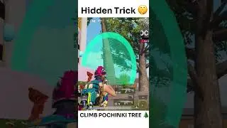 HIDDEN TRICK 😱 Climb Pochinki Tree Bgmi #bgmi #pubg #shorts