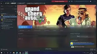 GTA 5 original game from steam free download and install .