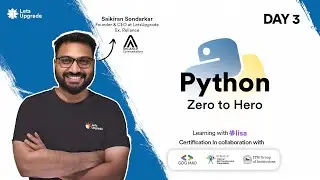 Day 3 | Control Flow | Python Zero to Hero in 5 Days