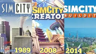 Evolution of SimCity Games 1989-2014 | SimCity - SimCity BuildIt