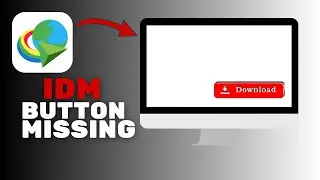 How To Fix IDM Download Button Not Showing on YouTube? - (QUICK FIX)