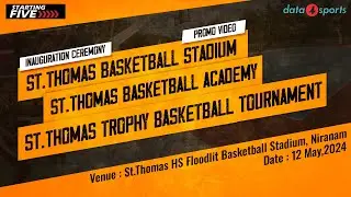 St. Thomas Trophy Basketball Inauguration 2024 | Promo | Live