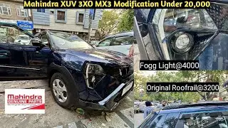 🥰 2024 Mahindra Xuv 3XO MX3 Modification under 20,000🔥 Xuv 3xo mx3 modified🔥 Xuv 3xo Base model🔥 3xo