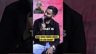 Indian Pilot Gets Spotted #akaashsingh #flagrant #akashsinghcomedy #standup #punjabi #funny