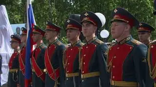 Открытие памятника Фронтовой медицинской сестре в госпитале