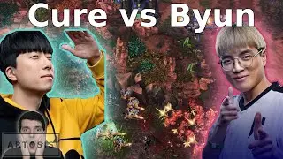 Micro Actions! - Byun vs Cure - Bo5 - (StarCraft 2)