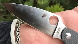 7 ЛЕТ СПУСТЯ!  Spyderco Caly 3.5  ZDP-189
