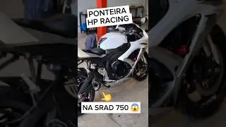 Ponteira HP6 da HP Racing na Srad 750 #suzuki #hpracing #srad #gsxr