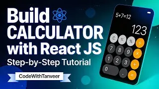 Build a Calculator in React JS – Beginner Tutorial (2024) ⚛️