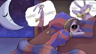 Pomni Dreaming of Jax 🩷 Pomni X Jax 🩷 The Amazing Digital Circus Comic Dub 