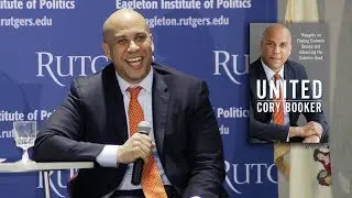 'UNITED' - Sen. Cory Booker discusses his book w/ Bobbi Brown