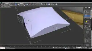 3D Max.Видео уроки для начинающих.Видео урок по созданию подушки в 3Ds Max Edit poly