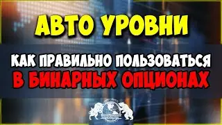 АвтоУровни - Как правильно пользоваться в Бинарных Опционах.