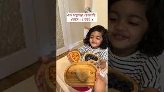 A week of breakfast for my toddler #bangladeshivlogger #toddlermealideas #babyledweaning