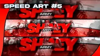 @SHREYARMY  Banner Creation /Pscc In Android 2020/Speed Art #5