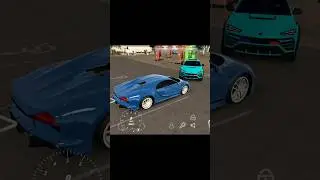 Buggatti 🆚 Lamborghini Car Parking Multiplayer 🥵 #youtubeshorts
