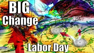 BIG Changes Coming, The Tropics, Upcoming Cooldown & Severe Weather!
