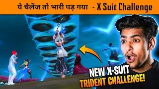 🔥 7 Chicken Trident Challenge with New X-Suit Secret Powers in BGMI - BandookBaaz BGMI Challenge