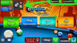 8 Ball Pool Hack Unlimited Coins and Dollar | 2017 | Game Killer