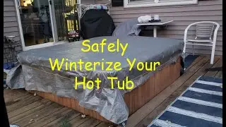 Winterize a Hot Tub...Safely