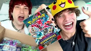 Opening a GIANT Pokémon Mystery Box w/ Carrington (Full Stream)