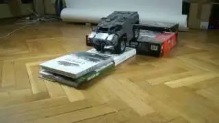 Lego Motorized RG-35 4x4 MRAP vehicle