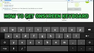 HOW TO ENABLE ONSCREEN KEYBOARD ON ANDROID BOX