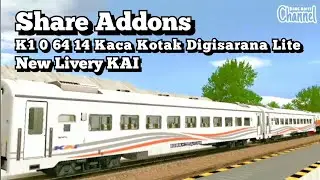 SHARE Addons K1 0 64 14 Digisarana Lite New Livery KAI | Trainz Simulator Android
