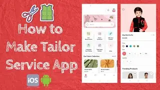 With Source |How To Make Tailor Service App in Android Studio| Tailor Measurement App
