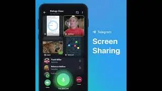 Telegram Update - Screen Sharing 