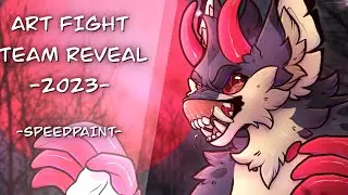 Art Fight 2023 Team Reveal! | Speed Paint!