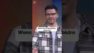 Essen im Bordbistro der Bahn | Martin Frank | BR Kabarett & Comedy | 