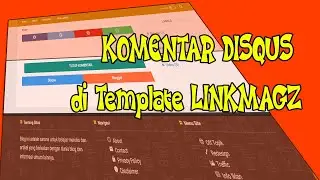Pasang Komentar Disqus di Template Linkmagz