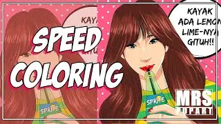 Speed Coloring | Medibang Paint