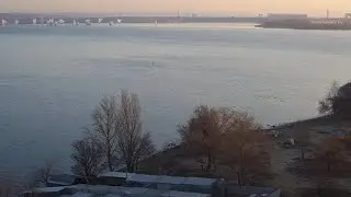 Обстрел ГЭС Новая Каховка 27.02.2022